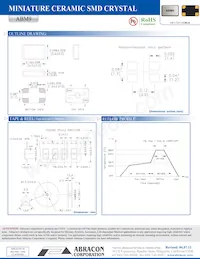 ABM9-12.000MHZ-10-D1Y-T Datenblatt Seite 2