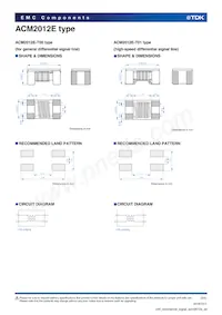 ACM2012E-361-2P-T00 Datasheet Page 3
