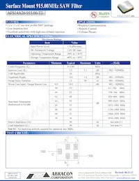 AFS14A26-915.00-T2 Datasheet Copertura