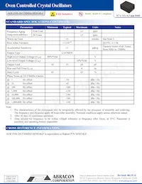 AOCJYR-24.576MHZ-M5834LF-T Datasheet Pagina 2