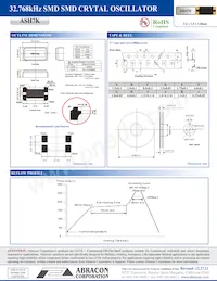 ASH7K-32.768KHZ-T Datasheet Pagina 2