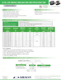 ASPI-0310FS-1R5N-T2 Datasheet Copertura