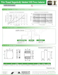 ASPI-2010-R68M-T Datasheet Page 2