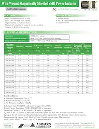 ASPI-2012-R68M-T Datasheet Cover