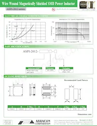 ASPI-2012-R68M-T Datasheet Pagina 2