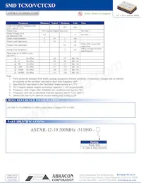 ASTXR-12-19.200MHZ-511890-T數據表 頁面 2