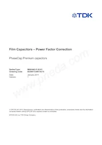 B25667C4497A375 Datasheet Copertura