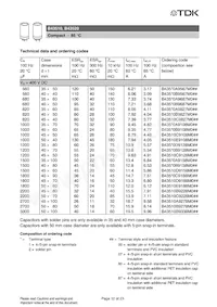 B43510A5228M87 Datasheet Pagina 12