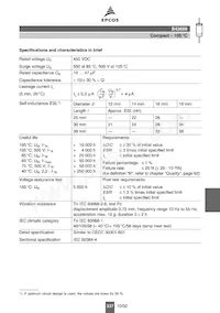 B43699A5476Q7 Datasheet Page 2