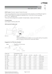 B43858A5476M000 Datasheet Pagina 15