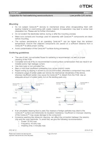 B58031U5105M002 Datasheet Page 20