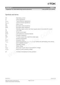 B58031U5105M002 데이터 시트 페이지 22