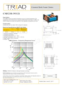 CMF23H-393121-B Datasheet Cover