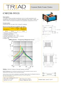 CMF23H-393121-B 데이터 시트 표지