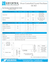 CO27VS12DE-02-10.000 Datasheet Page 2