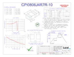 CPI0806J4R7R-10 Datasheet Cover