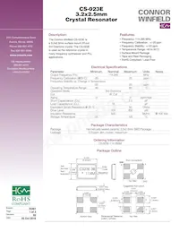 CS-023E-114.285M Datenblatt Cover