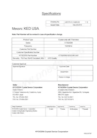 CT2520DB19200C0FLHAF Datasheet Cover