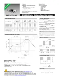 CVH252009-1R0M Datasheet Cover