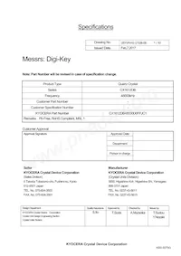 CX1612DB48000D0FPJC1 Datasheet Cover