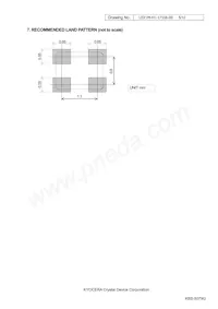 CX1612DB48000D0FPJC1 Datasheet Page 5