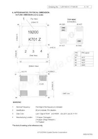 CX2520DB19200H0KFQC2 Datasheet Pagina 4