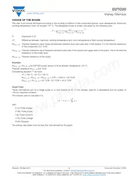 D2TO020CR0320FTE3 Datasheet Pagina 3