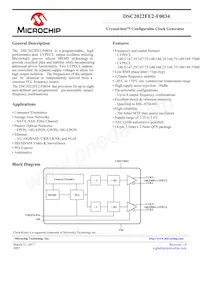 DSC2022FE2-F0034T Datasheet Copertura