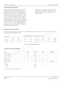 DSC2022FE2-F0034T Datasheet Pagina 3