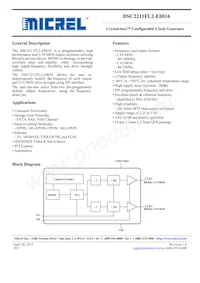 DSC2211FL2-E0016T Datasheet Cover