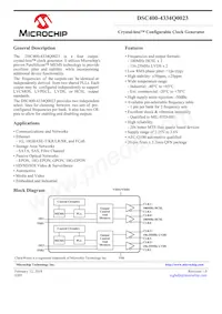 DSC400-4334Q0023KI2 Datasheet Copertura