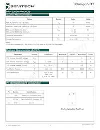 ECLAMP0501T.TCT Datasheet Page 2