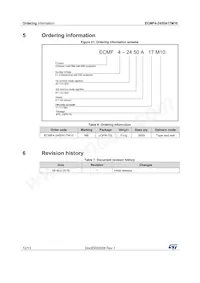 ECMF4-2450A17M10 Datasheet Page 12