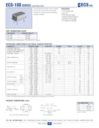 ECS-100A-666 Datasheet Cover