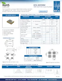 ECS-3225MV-320-BN-TR Datasheet Cover
