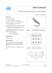 EMIF03-SIM05F3 Datasheet Copertura