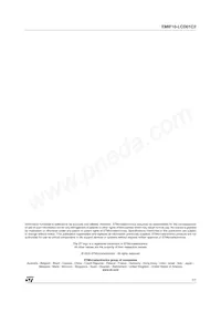 EMIF10-LCD01C2 Datasheet Pagina 7