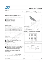 EMIF10-LCD01F2 Datasheet Cover