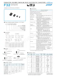 F321A157MCC Datasheet Cover