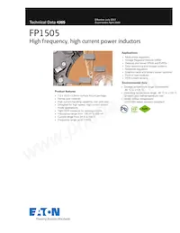 FP1505R1-R40-R Datenblatt Cover