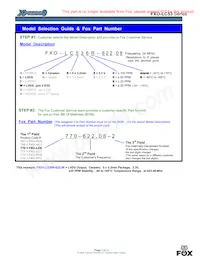 FX5LSBBF120.0 Datasheet Page 2