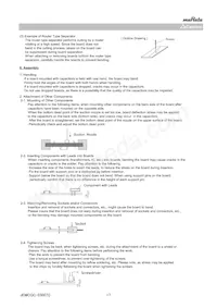 GRM21AR72E102KW01D Datasheet Page 17
