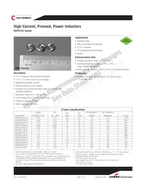 HCP0703-R82-R Datasheet Cover
