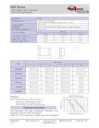 HVS2512-100GL8 Datasheet Page 2