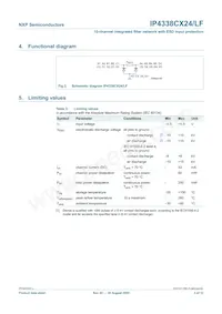 IP4338CX24/LF/P Datasheet Page 4