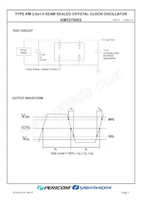 KM3270003 Datasheet Page 4