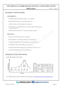 KM3270003 Datasheet Page 5