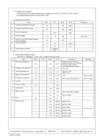 KT2520K26000AAW18TAS Datasheet Page 3