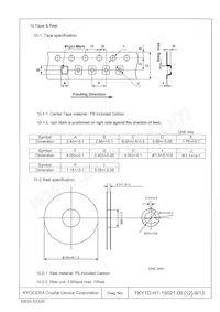 KT2520K26000AAW18TAS Datasheet Page 9