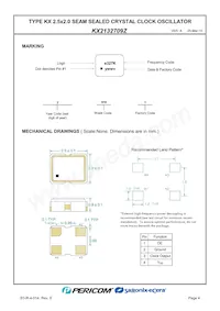 KX2132709Z 데이터 시트 페이지 6